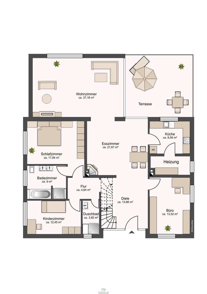 Grundriss EG