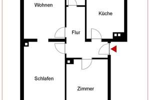 *** Attraktive Kapitalanlage: 3 Zimmer-Wohnung in Mannheim-Neckarstadt *** – Die vollständige Adresse der Immobilie erhältst du vom Anbieter., 68169 Neckarstadt-West, Mannheim – Vorschaubild 5