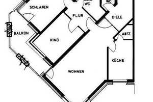 Schöne komplett sanierte 3-Zimmerwohnung mit Balkon in der Wuppertaler Südstadt – Dürerstr. 13, 42119 Wuppertal – Vorschaubild 4