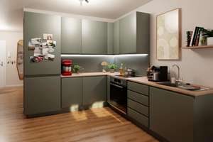 Maisonettewohnung mit Balkon und Dachterrasse sowie zwei Bädern – Lilli-Marx-Straße 2, 40597 Benrath, Düsseldorf – Vorschaubild 3