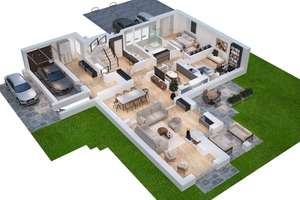 Wohnen auf höchstem Niveau –  mit Einliegerwohnung und Pool in Feldrandlage von Danndorf – Die vollständige Adresse der Immobilie erhältst du vom Anbieter., 38461 Danndorf – Vorschaubild 38