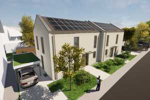 Ulm-Lehr: Neubau Doppelhaushälfte in bester Lage nahe Uni + Science Park – Ulm – Vorschaubild 3