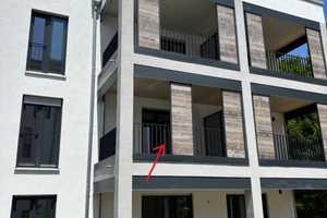 Erstbezug mit Balkon und EBK: Exklusive 1-Zimmer-Wohnung mit geh. Innenausstattung in Regensburg – Otto-Hahn-Straße 25, 93053 Regensburg – Vorschaubild 7