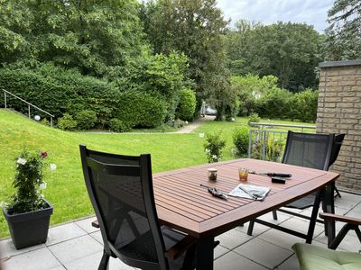 Ansprechende 2-Zimmer Wohnung mit Terrasse und Balkon direkt am Wald in Alpen