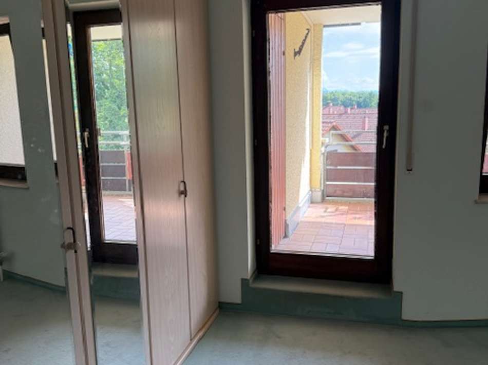 Zugang Balkon Schlafzimmer
