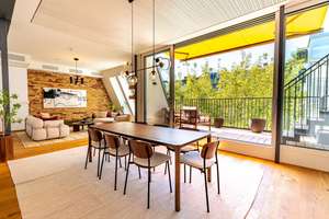 Penthouse mit Dachgarten und zwei Terrassen mitten im Boxhagener Kiez, Berlin
