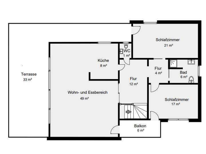 Grundriss OG - SI, Ca. Angaben