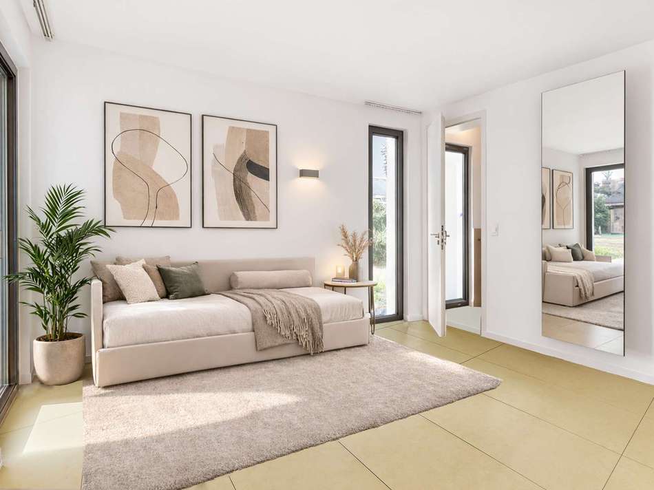 Gästezimmer - digitales stagin