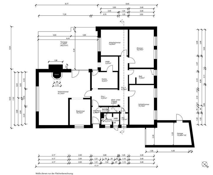 Grundriss Erdgeschoss