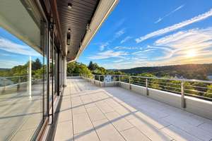 Haus im Haus: Provisionsfrei, 293 m²  Penthouse auf 3 Ebenen, 148 m² Außenfläche, Loft, Fernblick – 70469 Feuerbacher Tal, Stuttgart – Vorschaubild 2