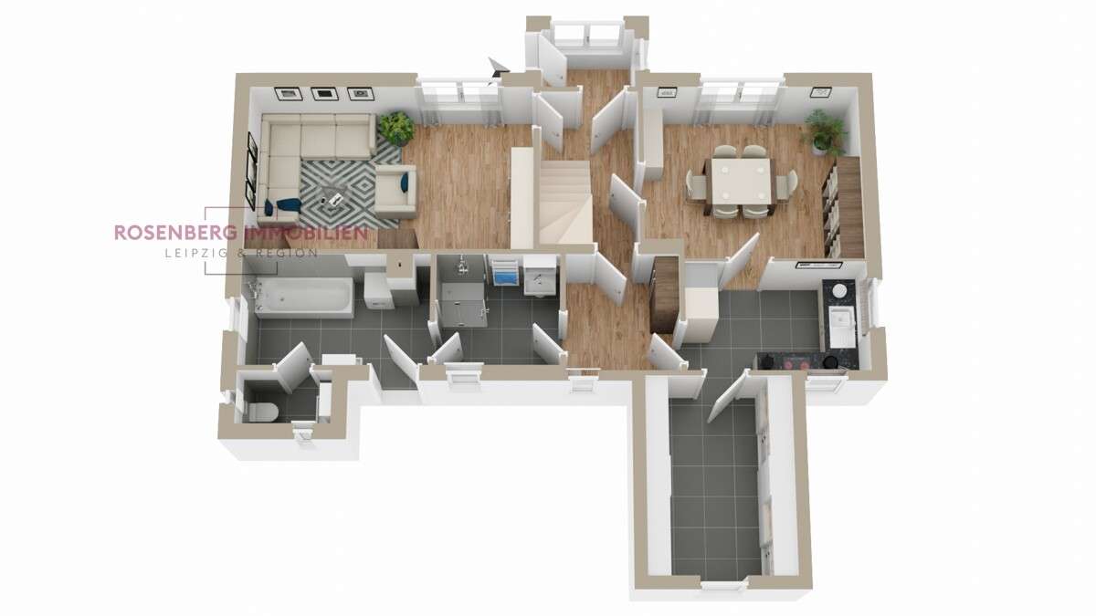 Renovierungsbedürftiges Einfamilienhaus mit großem Grundstück in Döbeln, Mittelsachsen Kreis – Bild 2