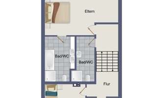 + Außergewöhnliche Doppelhaushälfte mit Split-Level-Architektur in grüner Bestlage am Westfalenpark  – Die vollständige Adresse der Immobilie erhältst du vom Anbieter., 44141 Westfalendamm, Dortmund – Vorschaubild 13
