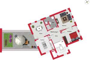 Sanierte Altbauwohnung in Zentrumsnähe – 26135 Osternburg, Oldenburg (Oldenburg) – Vorschaubild 13