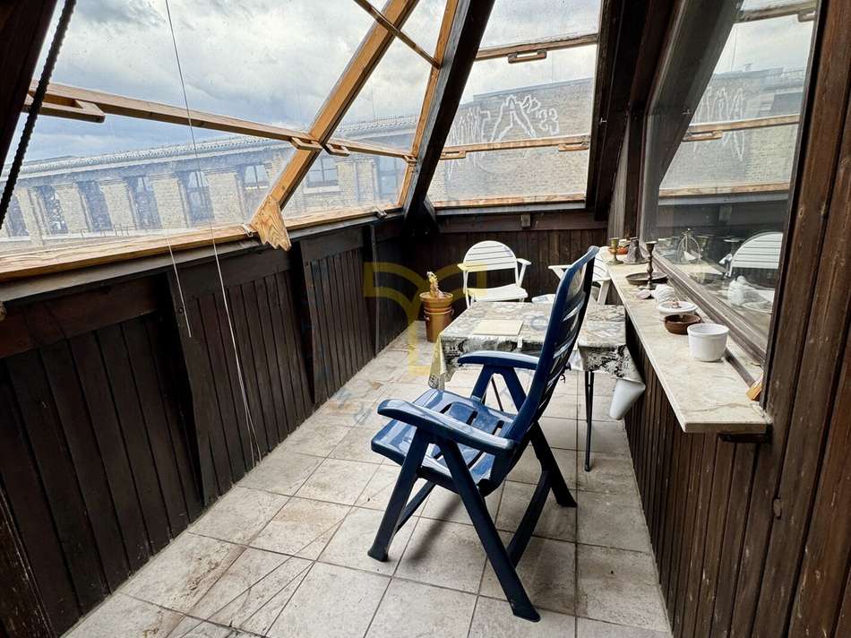 Loggia im Obergeschoss