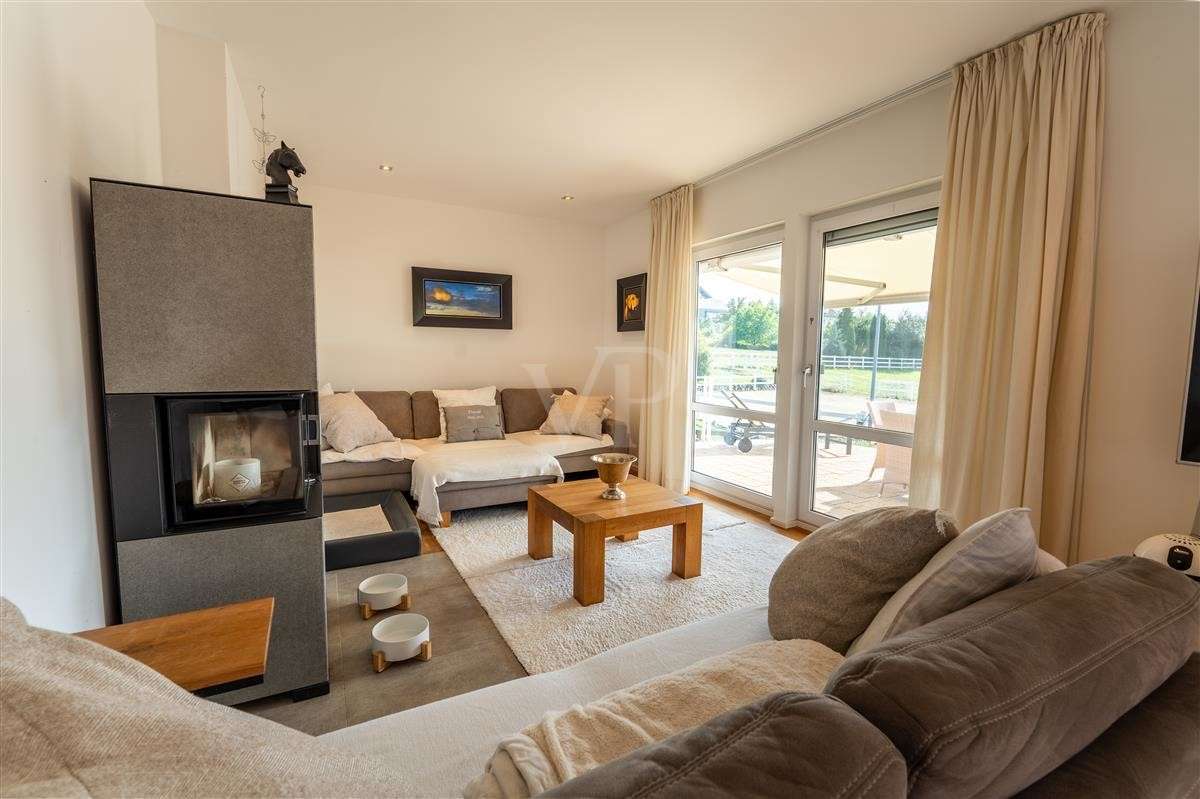 Immobilie in Lonnig - Helles Einfamilienhaus mit moderner Reitanlage - Bild 8