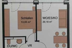 Modern,  effizient, mit großem Balkon ins Grüne! 2-Zimmer-Wohnung in Regensburg - provisionsfrei! – Die vollständige Adresse der Immobilie erhältst du vom Anbieter., 93053 Galgenberg, Regensburg – Vorschaubild 12