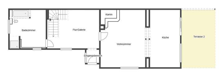 Grundriss Hinterhaus EG