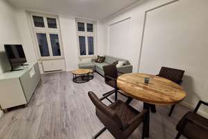 Möblierte moderne 2-ZKB Wohnung mit Einbauküche, Balkon & Aufzug – nah am Clara-Zetkin-Park – Davidstrasse 10, 4109 Zentrum-West, Leipzig – Vorschaubild 3