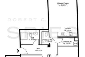 Stilvolle, gut geschnittene 3-Zimmer-Wohnung mit Balkon im Erstbezug
 – Die vollständige Adresse der Immobilie erhältst du vom Anbieter., 28203 Ostertor, Bremen – Vorschaubild 6