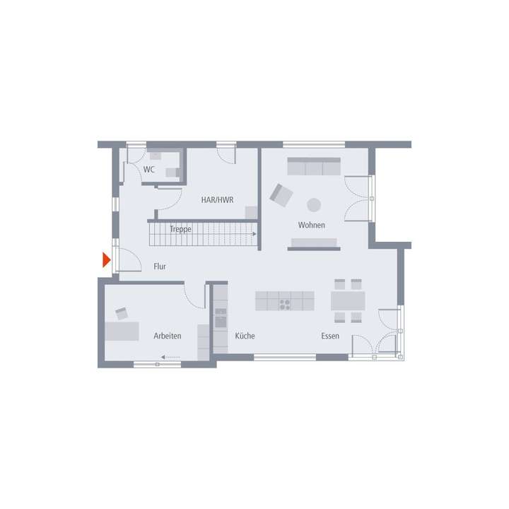 Grundriss Erdgeschoss