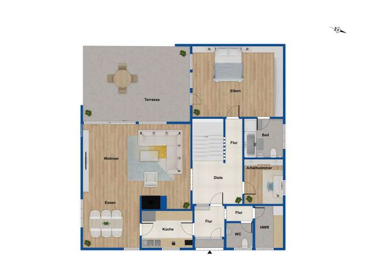 Grundriss Erdgeschoss