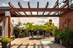 A Hidden Urban Retreat Above Berlin - LOFT Penthouse mit Sauna, Kamin und Panoramaterrasse