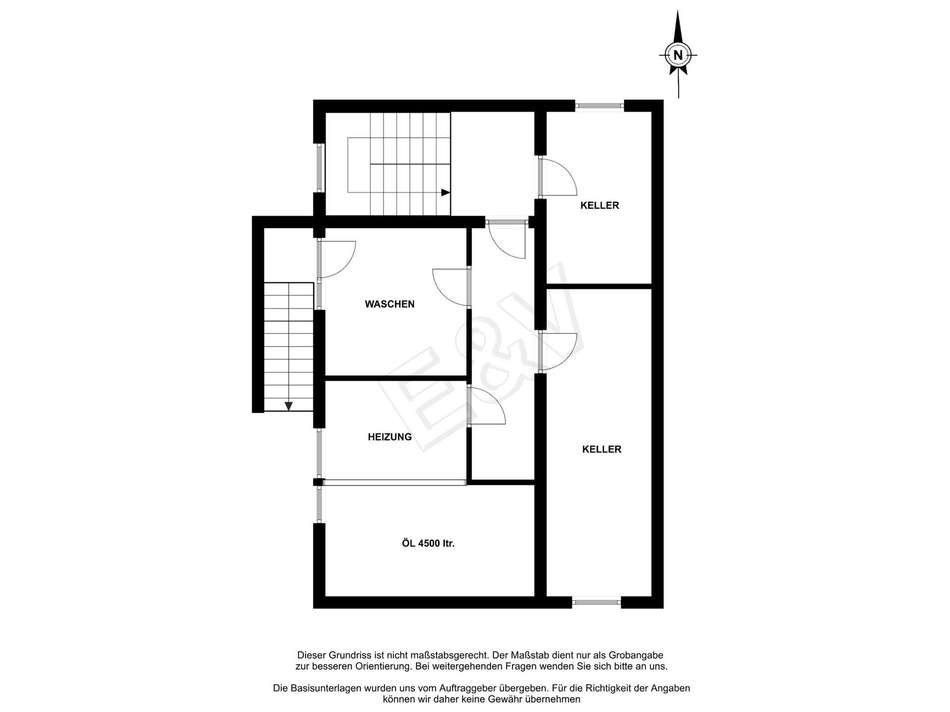 Grundriss Kellergeschoss
