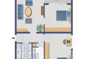 ** Sommeraktion**  Attraktive Wohnung mit Balkon im grünen Dellwig – 45357 Dellwig, Essen – Vorschaubild 11