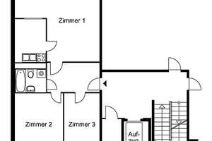 Hell geschnittene Wohnung für eine Familie  – Zingster Str. 68, 13051 Neu-Hohenschönhausen, Berlin – Vorschaubild 6