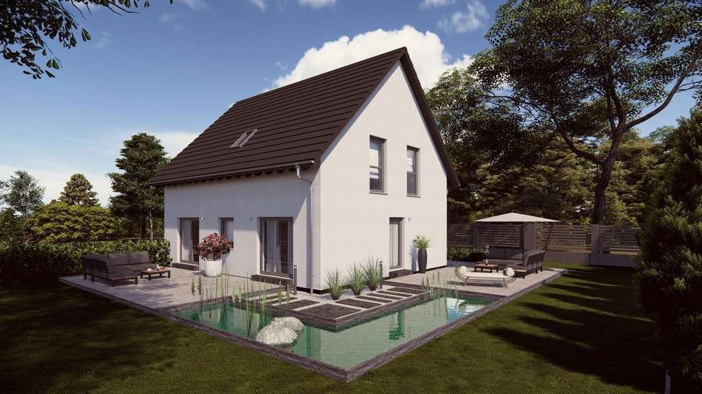 Immobilie in Ludwigsfelde - AKTION ! Zweifamilienhaus ! Je Wohnung/Familie/Grundstücksanteil nur 379.400,-EUR !  - Bild 1