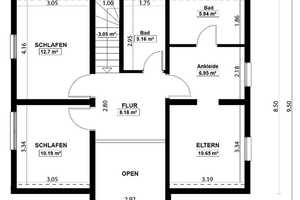 Erstbezug 10/2025! Großzügiges Architektenhaus mit Stellplatz – Nürnberger Land (Kreis) – Vorschaubild 5