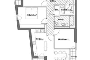 *SOFORT BEZUGSFERTIG* Wohnung Nr 44 - 108,23 qm – Gundelfingerweg 20a, 86156 Kriegshaber, Augsburg – Vorschaubild 6