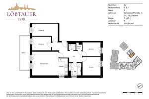 Ankommen & Wohlfühlen: 5 Zimmer, Balkon und hochwertige Ausstattung – Eichendorffstraße 1, 1159 Löbtau-Nord, Dresden – Vorschaubild 11