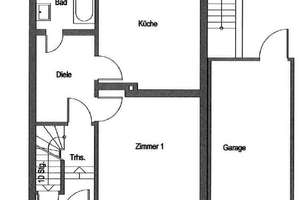 Reihenendhaus mit 4 Zi. in Düsseldorf-Unterrath, Sanierung, Anbau, Neubau von max 3 DHH ggf. möglich – Korveyer Straße 81, 40468 Unterrath, Düsseldorf – Vorschaubild 4