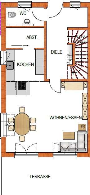 Grundriss Erdgeschoss