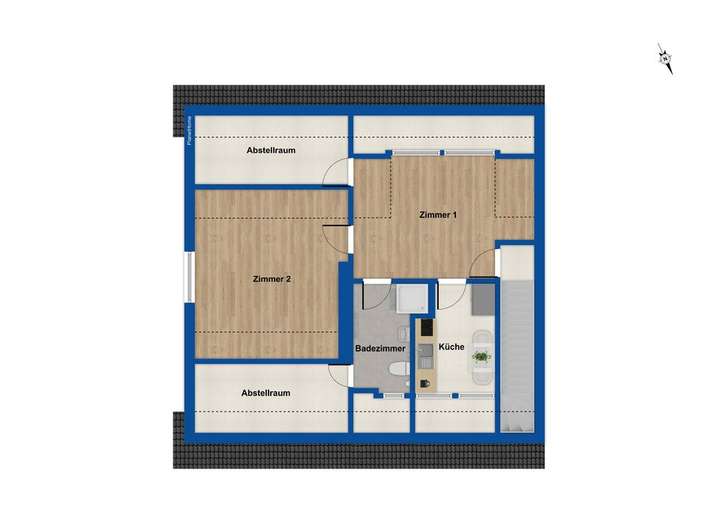 Grundriss Dachgeschoss