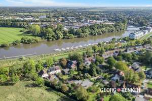 Bremen – Burglesum | Stilvolle Kaufmannsvilla / EFH mit Blick auf die Lesum und das NSG Werderland – Die vollständige Adresse der Immobilie erhältst du vom Anbieter., 28719 Burg-Grambke, Bremen – Vorschaubild 31