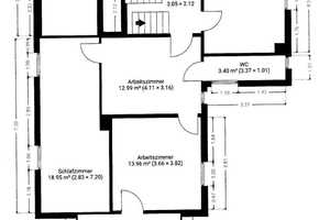 Viel Platz im Familienhaus!  4 Schlafzimmern, 2 Bäder, Ofen, 2 Küchen, Garten, Garage – Biberach (Kreis) – Vorschaubild 15