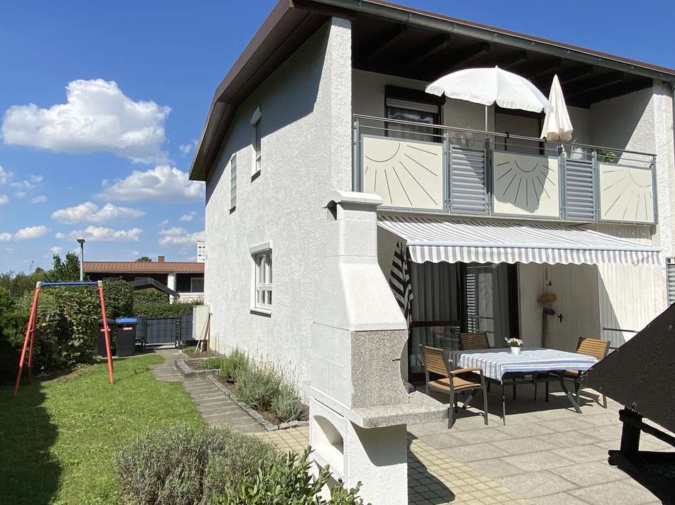 Garten seitlich