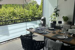 Exklusiv möblierte 2-Zimmer Erdgeschosswohnung mit Garten+Balkon – Karl-Schurz-Straße 28, 70190 Berg, Stuttgart – Vorschaubild 11