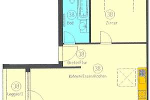 Wunderschöne 2-Zimmer-Wohnung im sanierten Fabrikgebäude mit Loggia !  – Eilenburger Straße 20b, 4317 Reudnitz-Thonberg, Leipzig – Vorschaubild 10