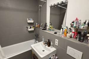 Möblierte 2-Zimmer-Wohnung mit Balkon · Furnished 2-room apartment with balcony – Sammy-Drechsel-Straße 27, 81737 Altperlach, München – Vorschaubild 16