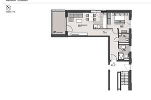 MA-Lindenhof, attraktive 2 - Zimmer-Wohnung - Wohnen in einer Parkanlage – Glücksteinallee 47, 68163 Lindenhof, Mannheim – Vorschaubild 11