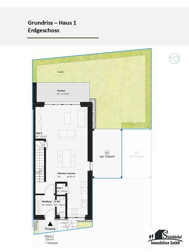 Grundriss Erdgeschoss