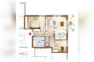 Tauschwohnung: Tausche 3 Zimmer Wohnung gegen mindestens 4 Zimmer