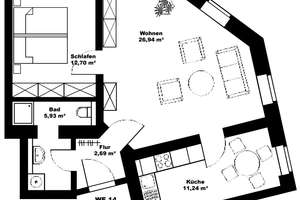 *** Zu Hause ankommen und wohlfühlen im schönen Schleußig *** WE 14 - Zeit für mehr! – Stieglitzstraße 94, 4229 Schleußig, Leipzig – Vorschaubild 9
