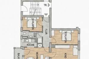 Kapitalanleger aufgepasst: 4-Zimmer-Wohnung in Nürnberg, vermietet mit Mietsteigerungspotenzial – Eythstraße 4, 90441 Hohe Marter, Nürnberg – Vorschaubild 2