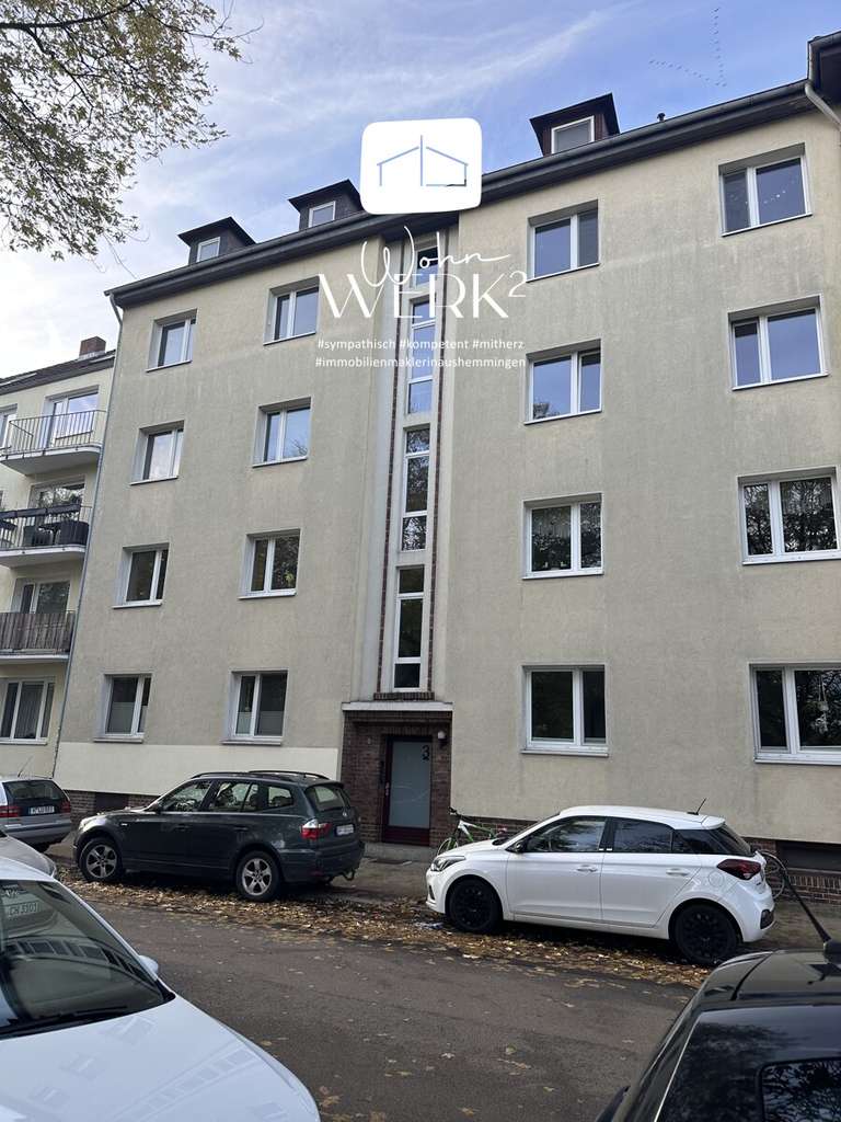 Charmante Maisonette-Dachgeschosswohnung mit Weitblick über Braunschweig, Dachterrasse