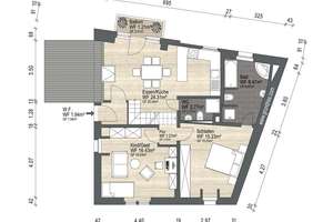 +++ Traumhafte Maisonettewohnung im Landhausstil mit Balkon, Parkett und Kamin +++ – Die vollständige Adresse der Immobilie erhältst du vom Anbieter., 1465 Langebrück, Dresden – Vorschaubild 21