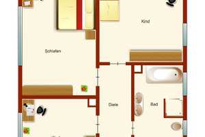 Provisionsfrei: Freistehendes Haus mit großem Grundstück in ruhiger Lage – Augsburg (Kreis) – Vorschaubild 5